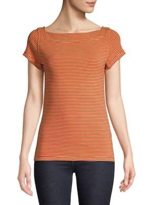 Free People Striped Ahoy Tee