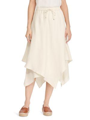Lauren Ralph Lauren Handkerchief A-line Skirt