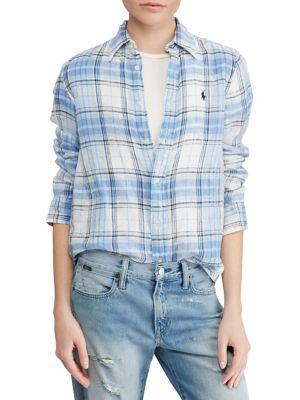 Polo Ralph Lauren Plaid Button-front Shirt