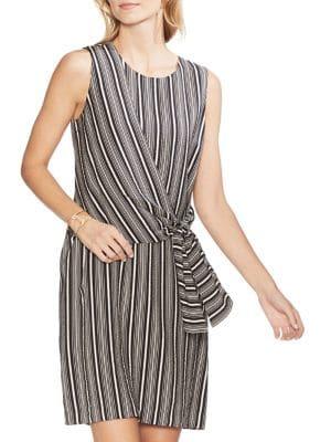 Vince Camuto Oasis Bloom Striped Shift Dress