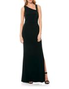 Laundry By Shelli Segal Beaded Strap Jersey Gown