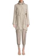 Elie Tahari Daria Drawcord Utility Jacket