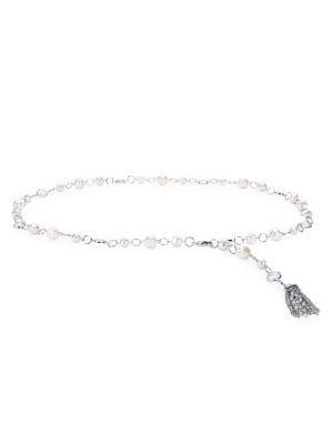 Fashion Focus Beaded Tassel Chain Belt