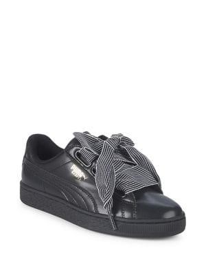 Puma Basketheart Ribbon Sneakers