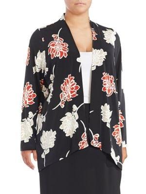 Calvin Klein Floral Cardigan