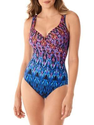 Miraclesuit Vesuvio Printed One-piece Swimsuit