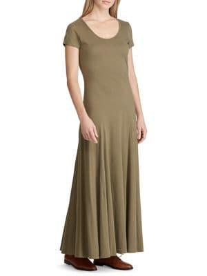 Lauren Ralph Lauren Jersey T-shirt Maxi Dress