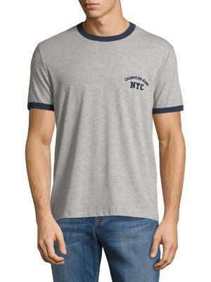 Calvin Klein Jeans Chest Arch Ringer Cotton Tee
