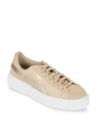 Puma Lace-up Suede Sneakers