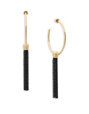 Michael Kors Cool And Classic Chain Tassel Earrings