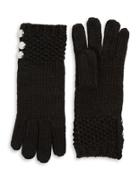 Michael Michael Kors Cable Knit Button Gloves