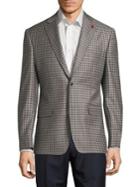 Tailored Check Wool Sportcoat