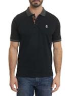 Robert Graham Easton Embroidered Skull Polo