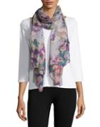Lord & Taylor Pastel Camo Scarf