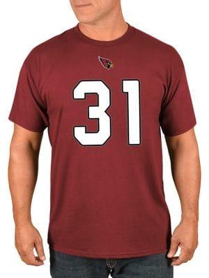 Majestic David Johnson Arizona Cardinals Nfl Cotton Tee