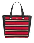 Kate Spade New York Zia Striped Tote