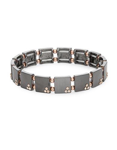 Design Lab Lord & Taylor Pave Accented Stretch Bracelet