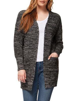 Dex Knit Open-front Cardigan
