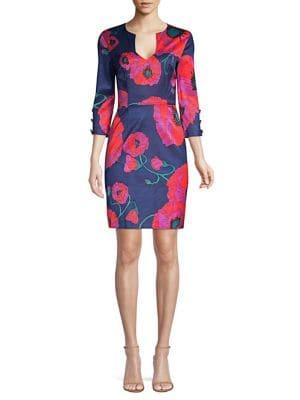 Trina Turk Coltrane Floral Sheath Dress