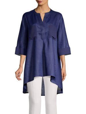 Anne Klein Classic Linen Tunic