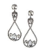 Bcbgeneration Ballroom Glitz Faceted Crystal Earrings