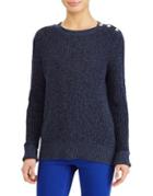 Lauren Ralph Lauren Marled Cotton Sweater