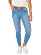Dorothy Perkins Slim Belted Stretch Jeans