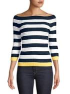 Bailey 44 Stripe Off-the-shoulder Sweater