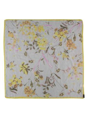 Fraas Floral Bouquet Square Scarf