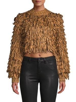 Finders Keepers Julia Knit Cropped Top