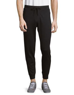 Black Brown Weekend Classic Drawstring Jogger Pants