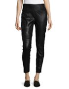 Halston Highline's Faux Leather Cropped Pants
