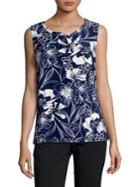 Nipon Boutique Floral Printed Sleeveless Blouse