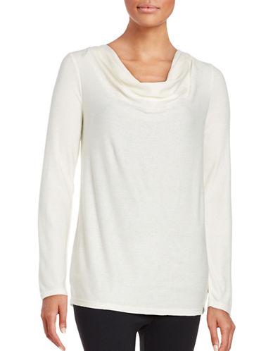 Marc New York Performance Knit Cowlneck Top