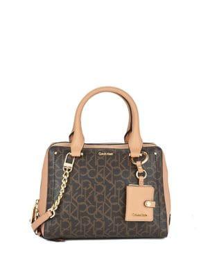 Calvin Klein Signature Boxy Satchel