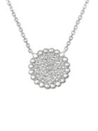 Morris & David 14k White Gold & 0.5 Tcw Diamond Pendant Necklace