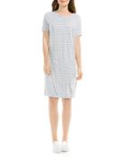 Two By Vince Camuto Directional Liberty Striped T-shirt Dress