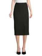 Anne Klein Pull-on Midi-length Skirt