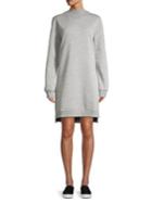 Askya Ribbed Terry Sweatshirt Dress