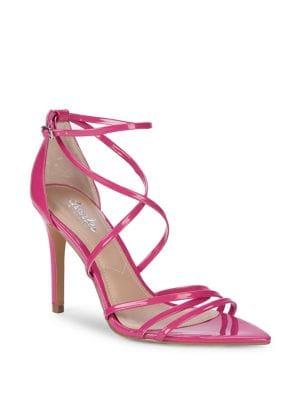 Charles By Charles David Trickster Strappy Patent Leather Stiletto Sandals