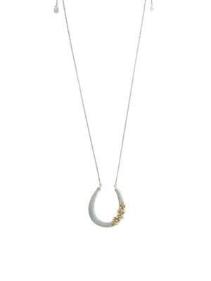 Lucky Brand Cowgirl California Two-tone Pendant Necklace