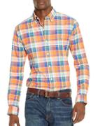 Polo Ralph Lauren Slim-fit Plaid Oxford Shirt