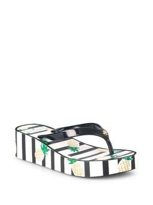 Kate Spade New York Remmie Striped Flip-flops