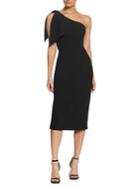 Dress The Population Tiffany One-shoulder Midi Sheath Dress