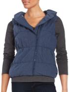 Bench. Hooded Quilted Puffer Vest