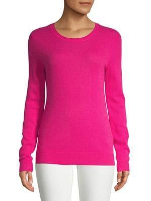 Lord & Taylor Essential Cashmere Crewneck Sweater