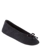 Isotoner Terry Ballet Flat Slippers
