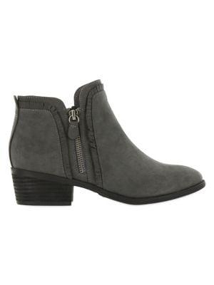 Mia Mable Nova Suede Fringe Booties