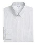 Brooks Brothers Tonal Striped Cotton Dress Shirt