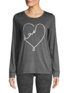 Marc New York Performance Graphic Long-sleeve Top